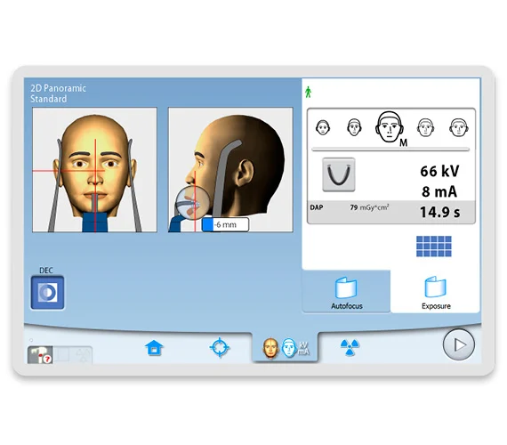 Planmeca ProMax 2D GUI