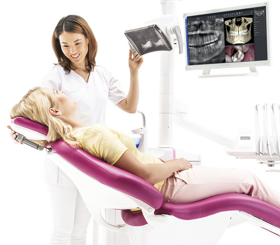 Planmeca Dental unit patient comfort accessories